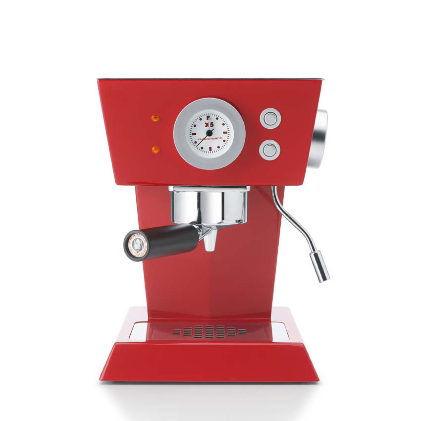 illy Refurbished X5 Espresso and E.S.E. Pod Machine - Red